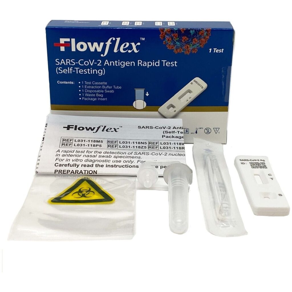 Antigénový test z nosa COVID-19 FlowFlex